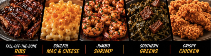 Sinfull Soul Kitchen Menu