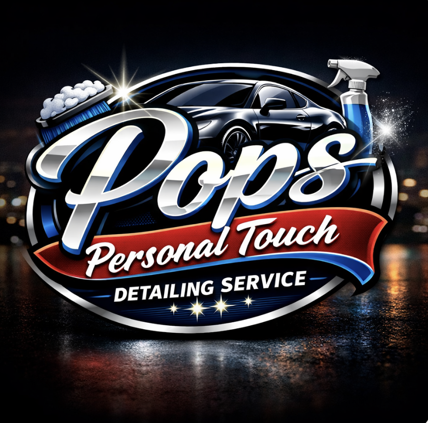 Pops Personal Touch Detailing Service Banner