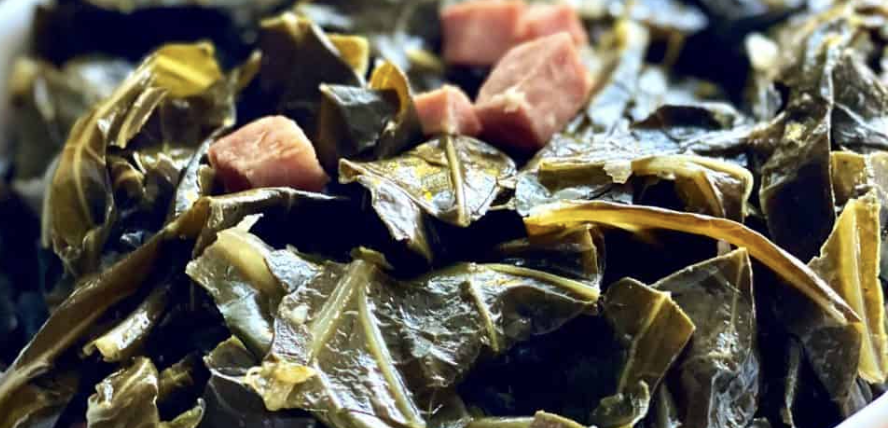 Seasoned collards